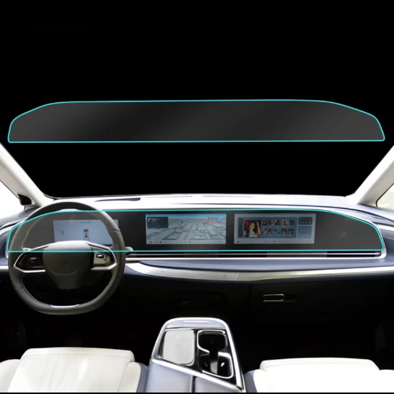 Защитная пленка TPU для sсветильника MAXUS MIFA 9/GO 90 2022 2023 прозрачная ремонта салона