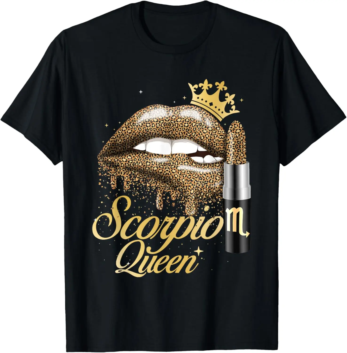 Королева Скорпионов — футболка с изображением гороскопа и знака зодиака на день