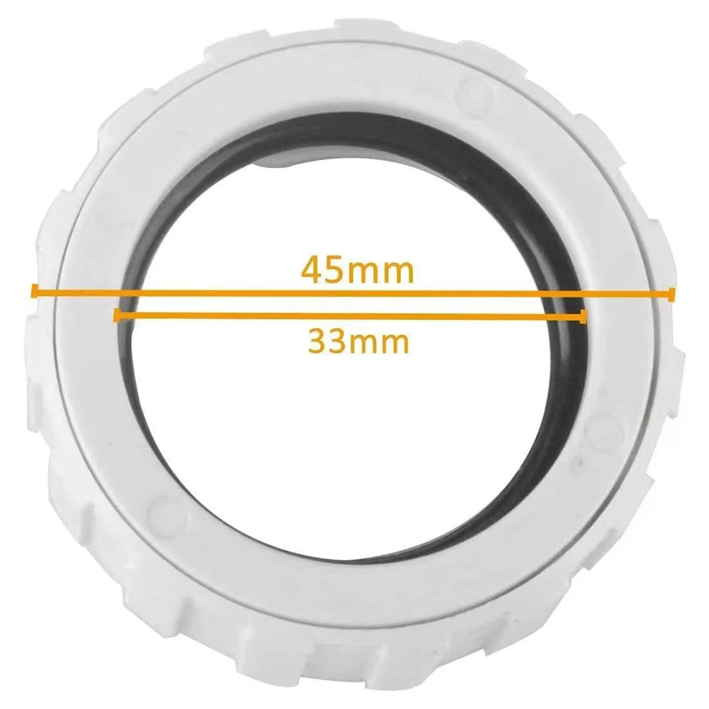 

2Pcs Hose Nut 1pc Hose Swivel 9-100-3002 9-100-3109 Connects Quickly Easy To Use For Polaris 360 Pool Cleaning Tools