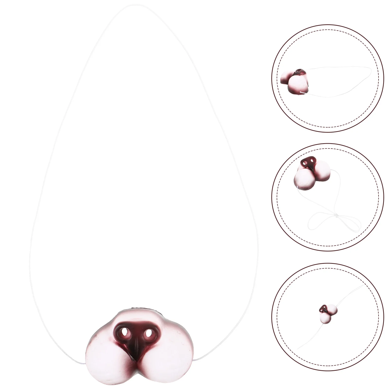 Реквизит для кошачьего носа маскарадная маска искусственная яркая мышь имитация