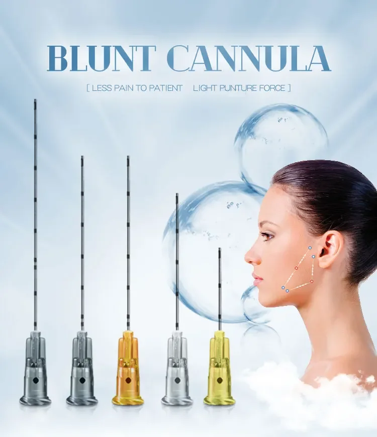 Заводская одноразовая канюля с тупыми наконечниками 14 г 90 мм 18 100 25 27 30 тупая