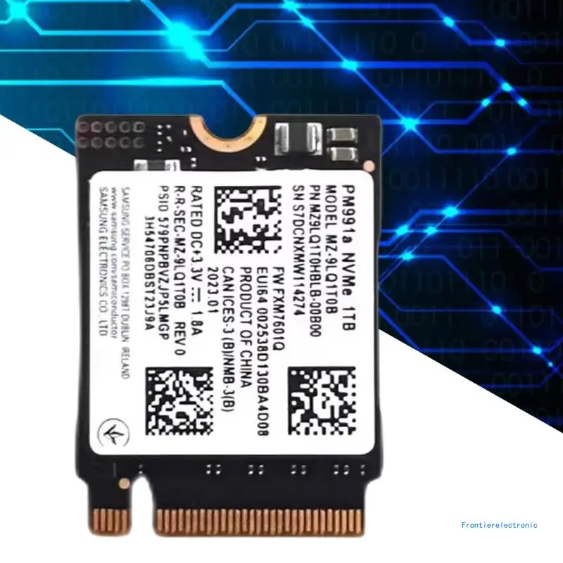 SSD-накопитель PM991a NVMe PCIe3.0 для SurfacePro SteamDecks ноутбука ультрабука планшета