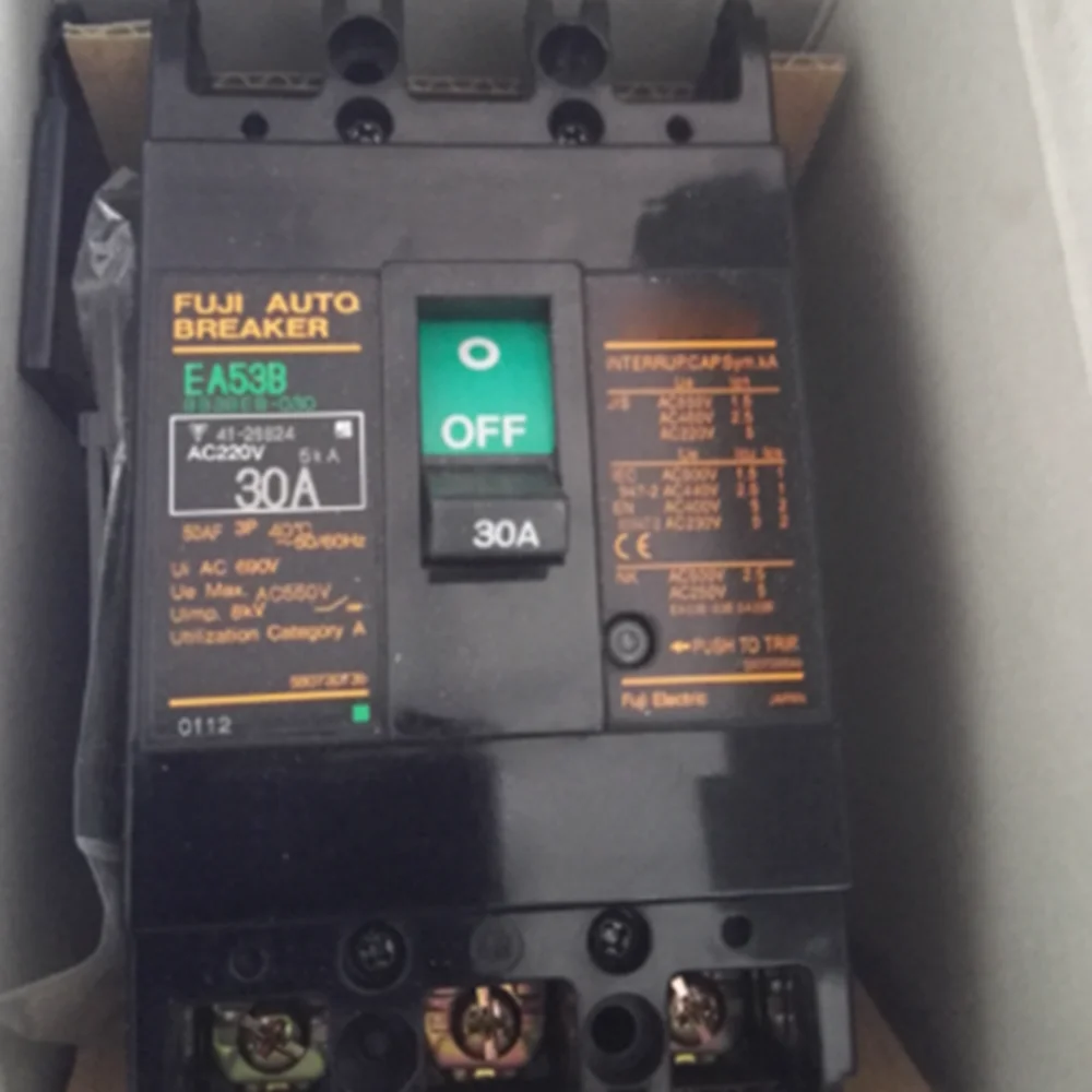

NEW FUJI EA53B Circuit Breaker 3P 30A