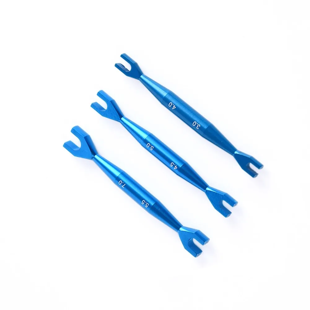 

3pcs Wrench 3-4mm 4.5-5mm 5.5-7mm Double End Universal Spanner Open End Wrenches For Rc Crawler Car HSP TAMIYA Axial SCX10
