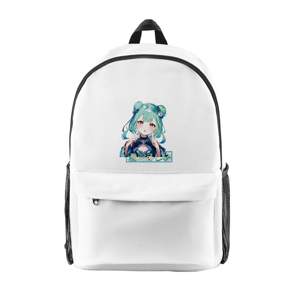 

Harajuku HOLOLIVE Uruha Rushia 3D Print Student School Bags Youthful Notebook Backpacks Oxford Waterproof Boys/Girls Travel Bags
