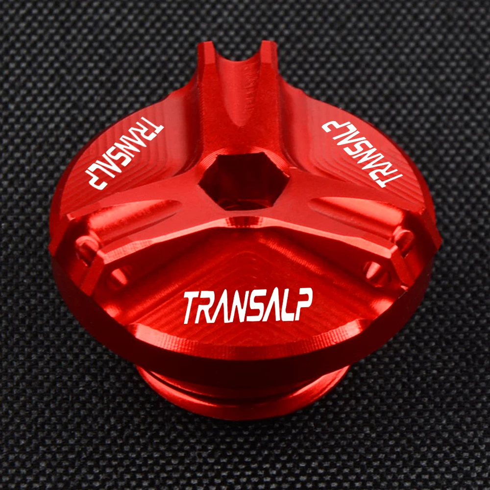 

Motorcycle CNC Accessories Engine Oil Cup Plug Cover Filler Cap For Honda TRANSALP 600 VH/VJ VK/VL VM/VN VP/VR/VS TRANSALP600