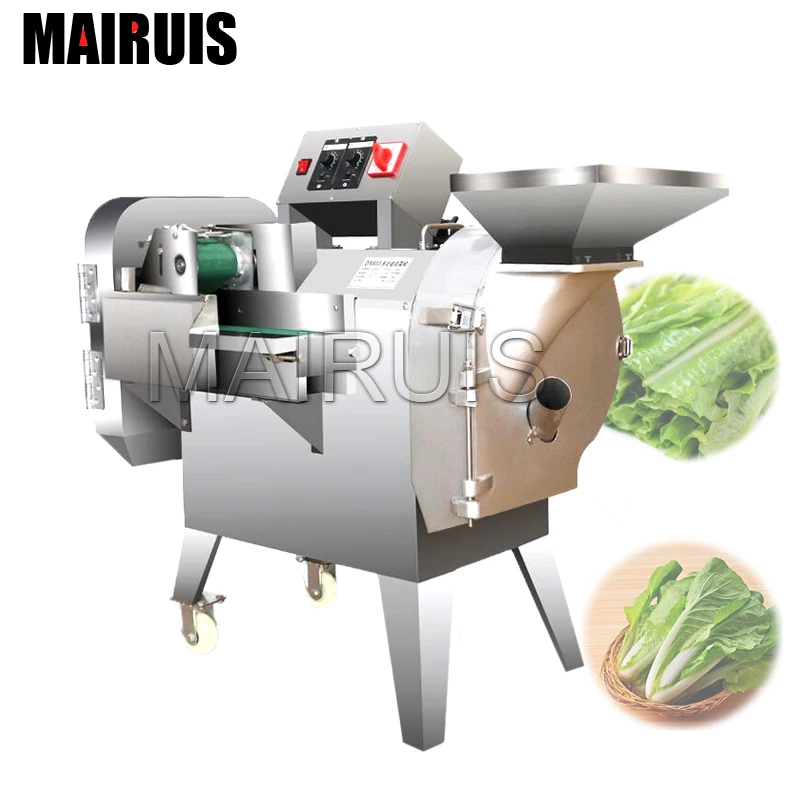 

Commercial Vegetable Cutting Machine Automatic Food Cutter Double Head Dicing Vegetable Slice Machine
