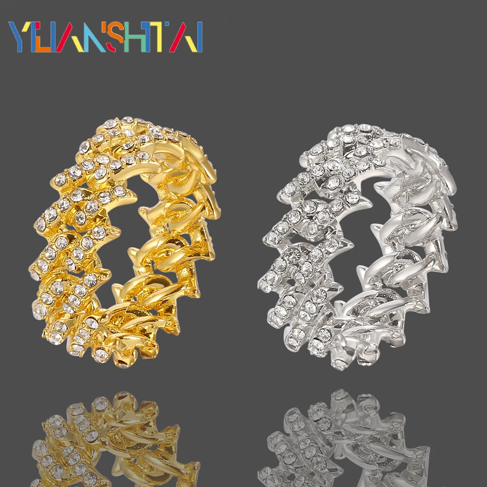 Мужское металлическое кольцо в стиле хип-хоп