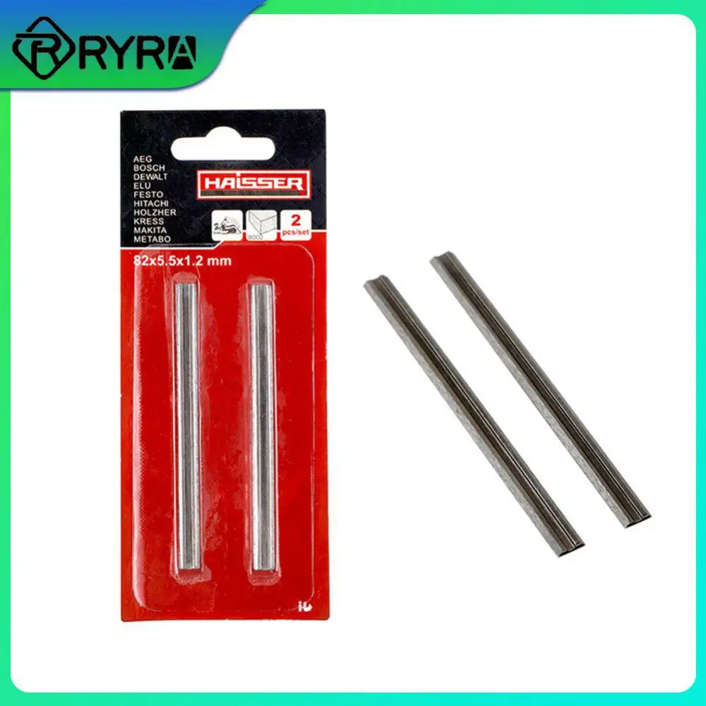 

Durable Woodworking Machinery Parts 82x5.5x1.1mm Wood Cutting Tool Planer Wear-resistant Woodworking Machiney Part Robust