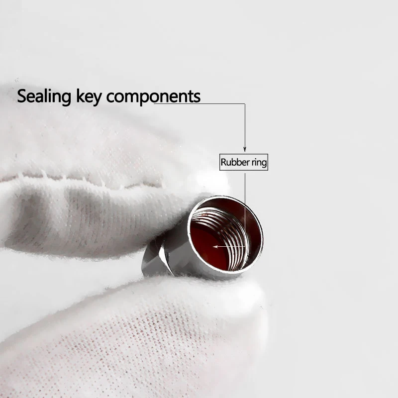 2/4/8 шт. автомобильный Стайлинг металлические колпачки для клапана стержня