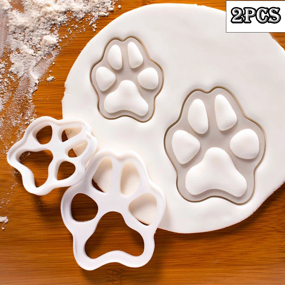 Форма для печенья в форме кошачьей лапы, милое яйцо, кролик, Цыпленок, форма для печенья, 3D прессованное печенье, форма, декоративные инструменты для торта