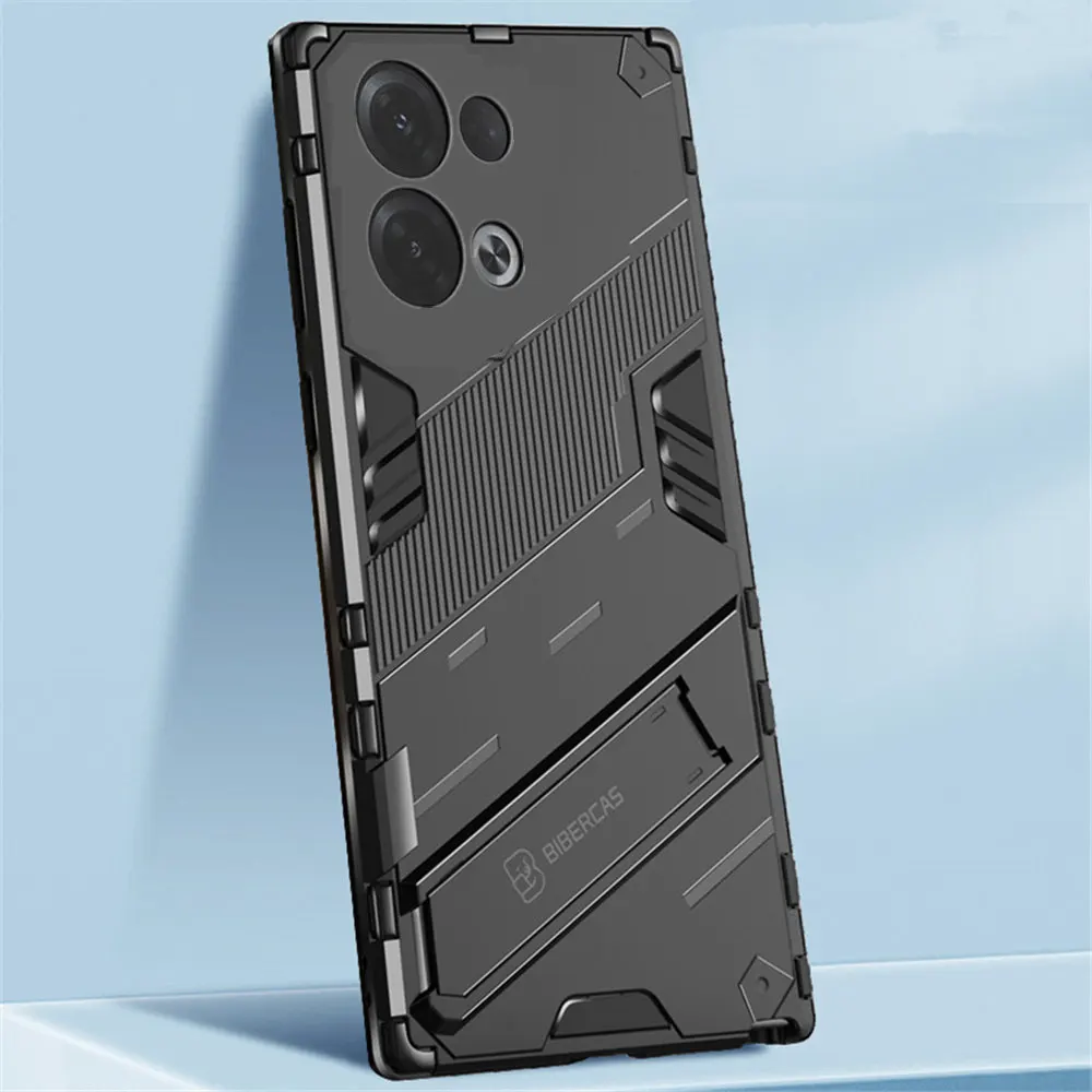 

Luxury Shockproof Armor Slim Stand Holder Phone Back Cover Reno8pro For Cover OPPO Reno 8 Pro 5G Case Reno 8 Pro 5G Capas