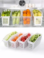 Pieces Refrigerator Organizer In-Cabinet White Kitchen Tools Home Appliances Good Quality Plastic Material Non-toxic