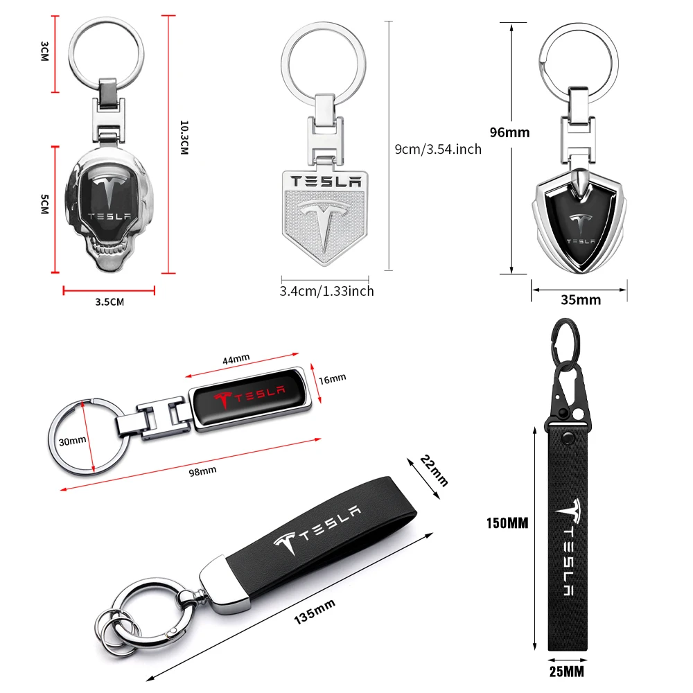 1/2 шт. автомобильный металлический кожаный брелок для ключей ручной работы