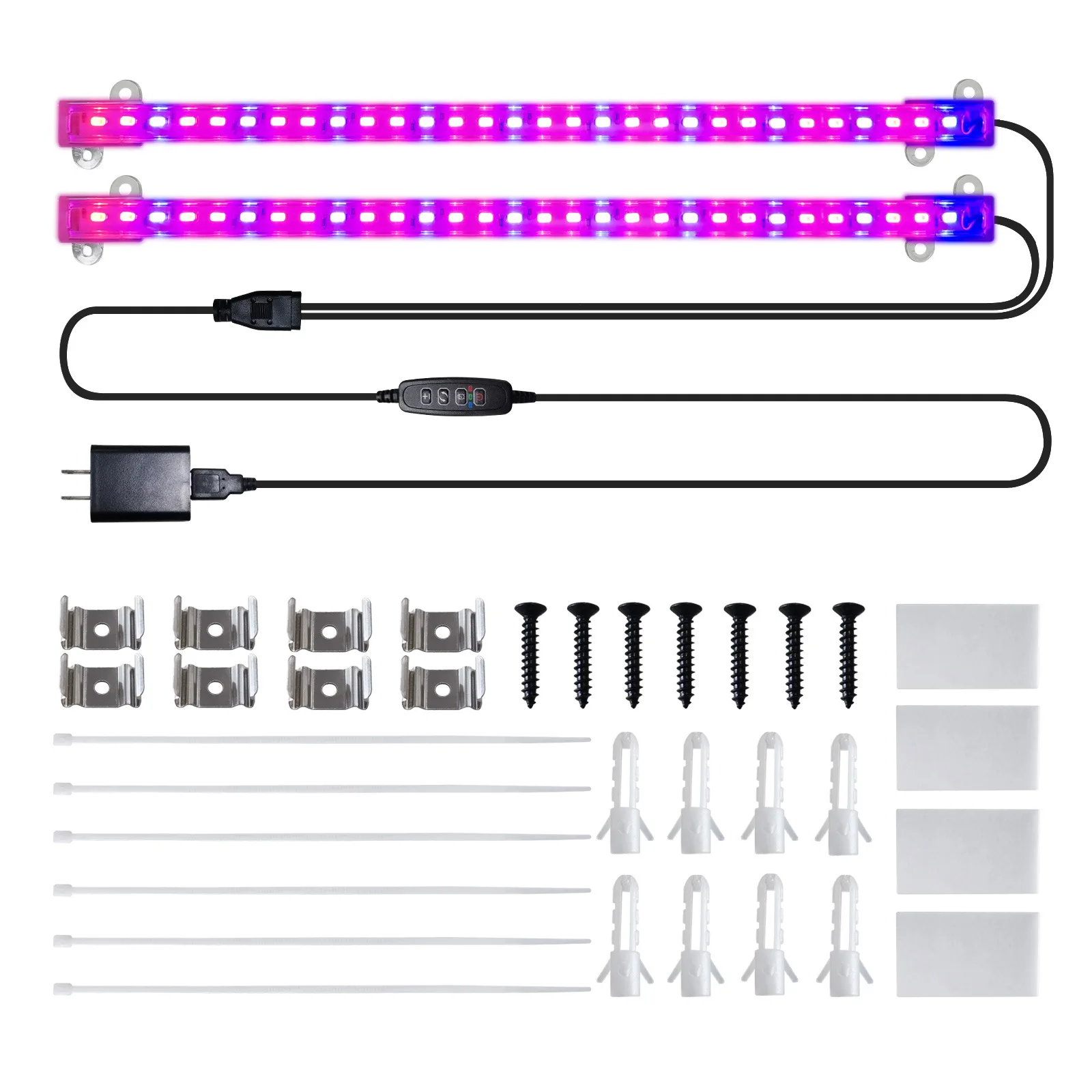 

PhytoLamp Full Spectrum Grow Light Timer Dimming LED Tube Bar High Luminous USB Grow Lam For Indoor Plant Seedlings 3000K 4000K
