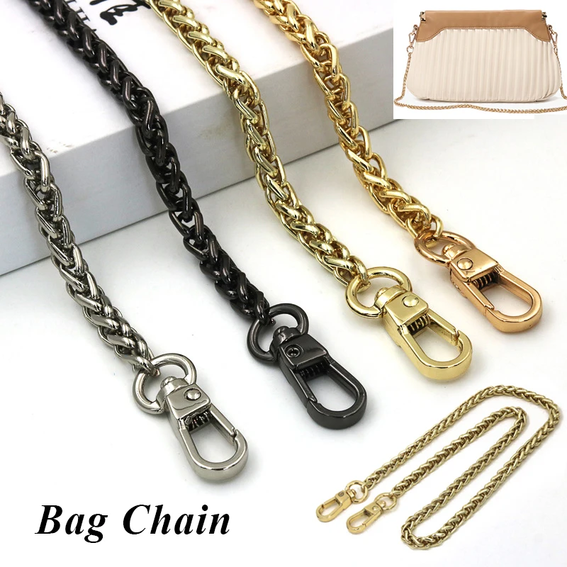 

Shoulder Bag Chain Lantern Chain Bag Belt Bags Strap Bags Accessories Durable Sliver Gold Solid Stylish Simplicity All-match New