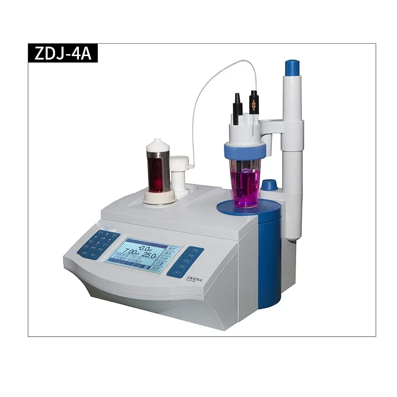 Потенциометрический титатор ZD-2 Volumetric Point Titrator ZDJ-4A/4B Настольный цифровой дисплей
