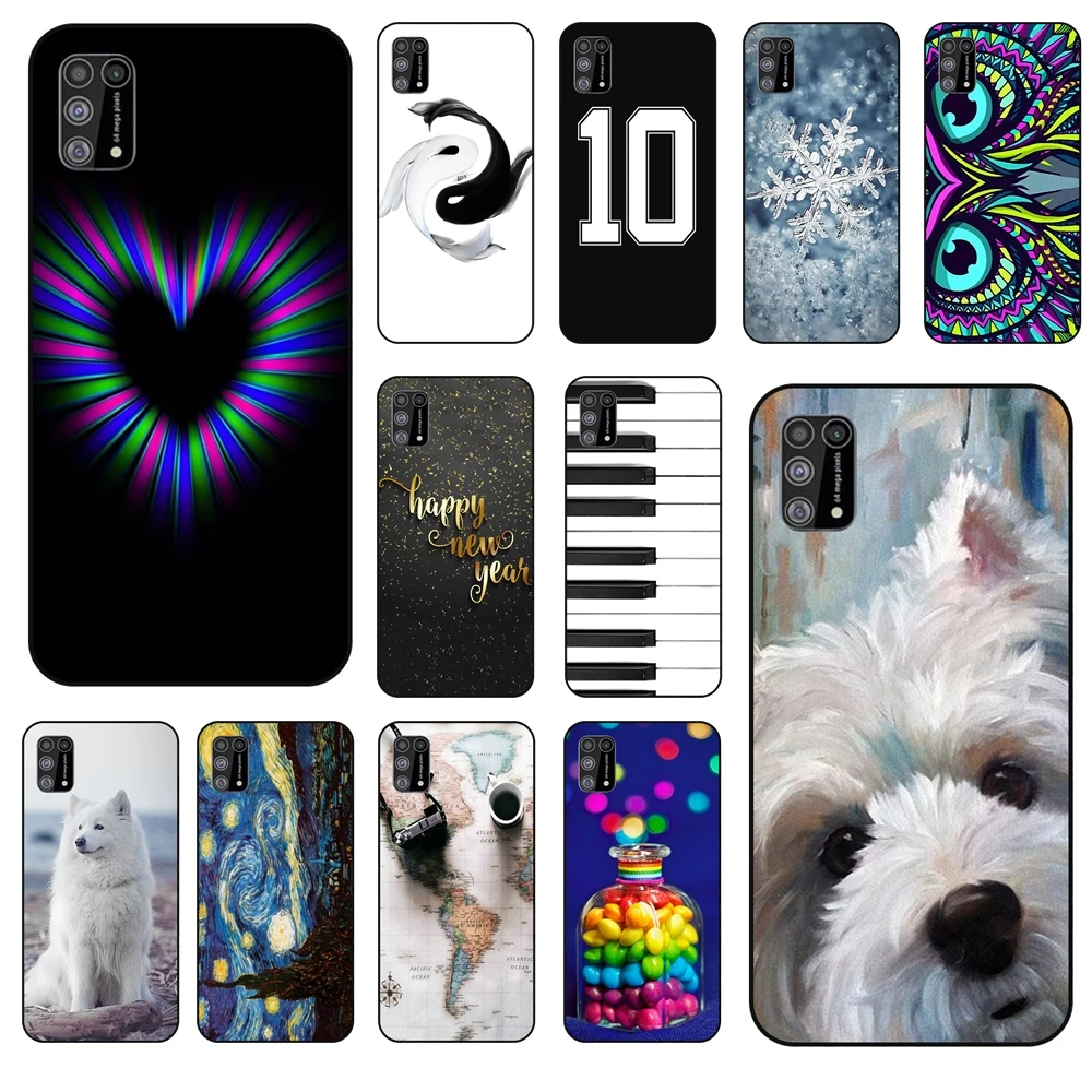 Высококачественный чехол для телефона Samsung Galaxy M31 дешевый Черный