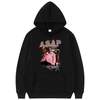 hip hop rapper asap rocky hoodie coat men women harajuku vintage hoodies long sleeves male casual hooded pullover man streetwear