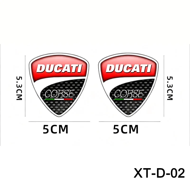 Фото Светоотражающая наклейка на шлем, наклейки для мотоциклов, логотип DUCATI, наклейка на велосипедный шлем, украшение для Ducati Monster 600, 620ie, 696, 796, 797 №3