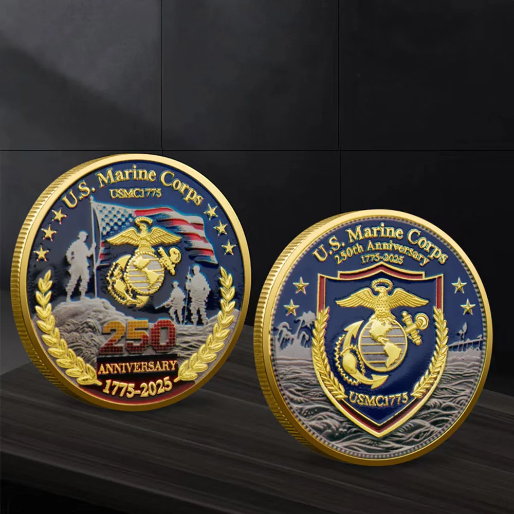

Памятная монета USMC 250-летие