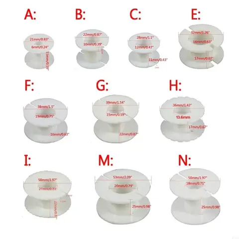 Пластиковые катушки для намотки 10 шт