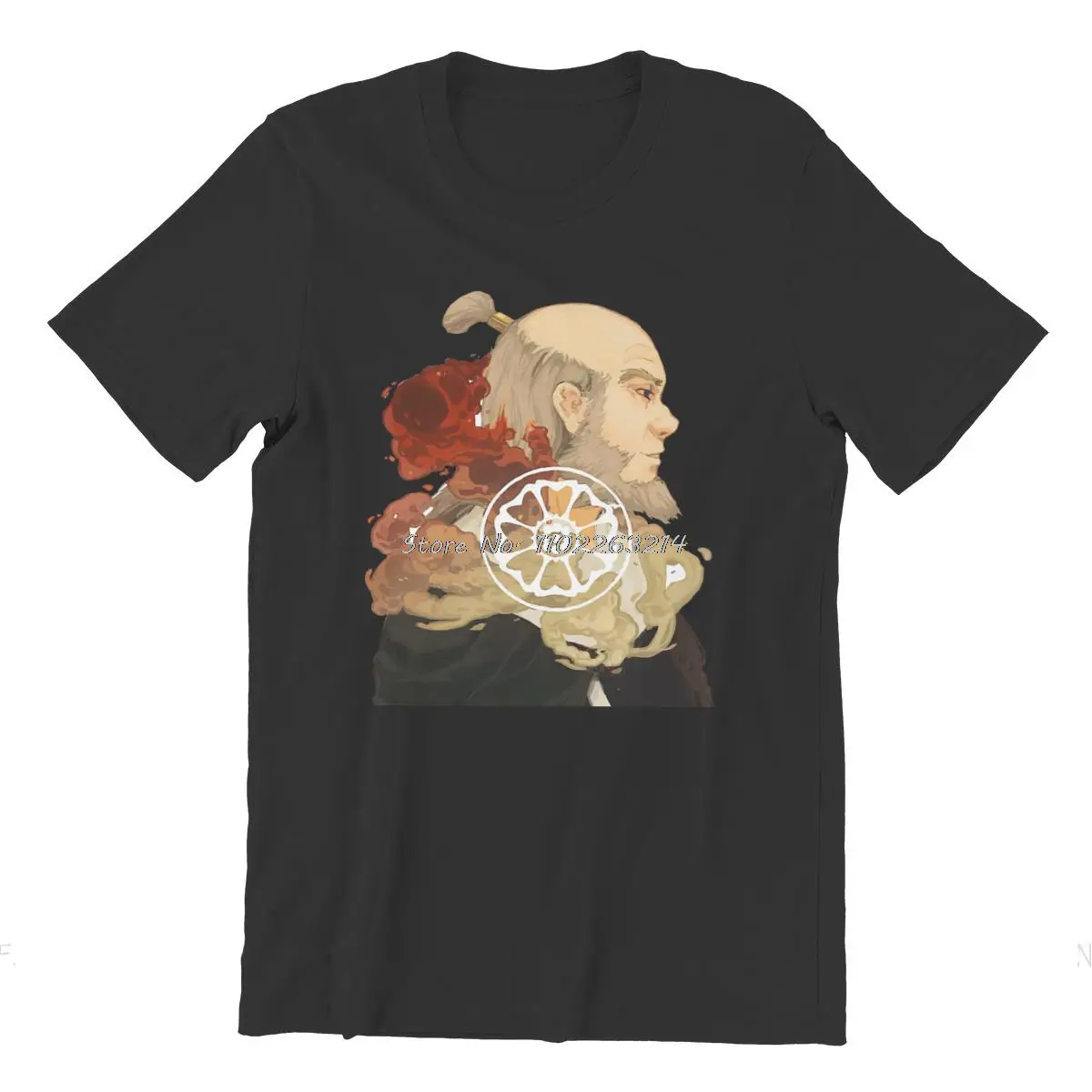 

Iroh Harajuku TShirt Avatar The Last Airbender Aang Water Tribes Earth Kingdom Creative Streetwear Leisure Gift Clothes tees