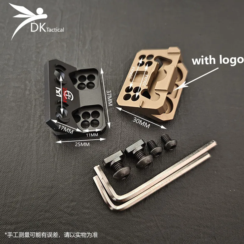 

Airsoft Tactical M300 M600 Flashlight 45 degrees Offset Scout Light Metal Base for M-LOK Keymod Weapon Hunting Accessorie