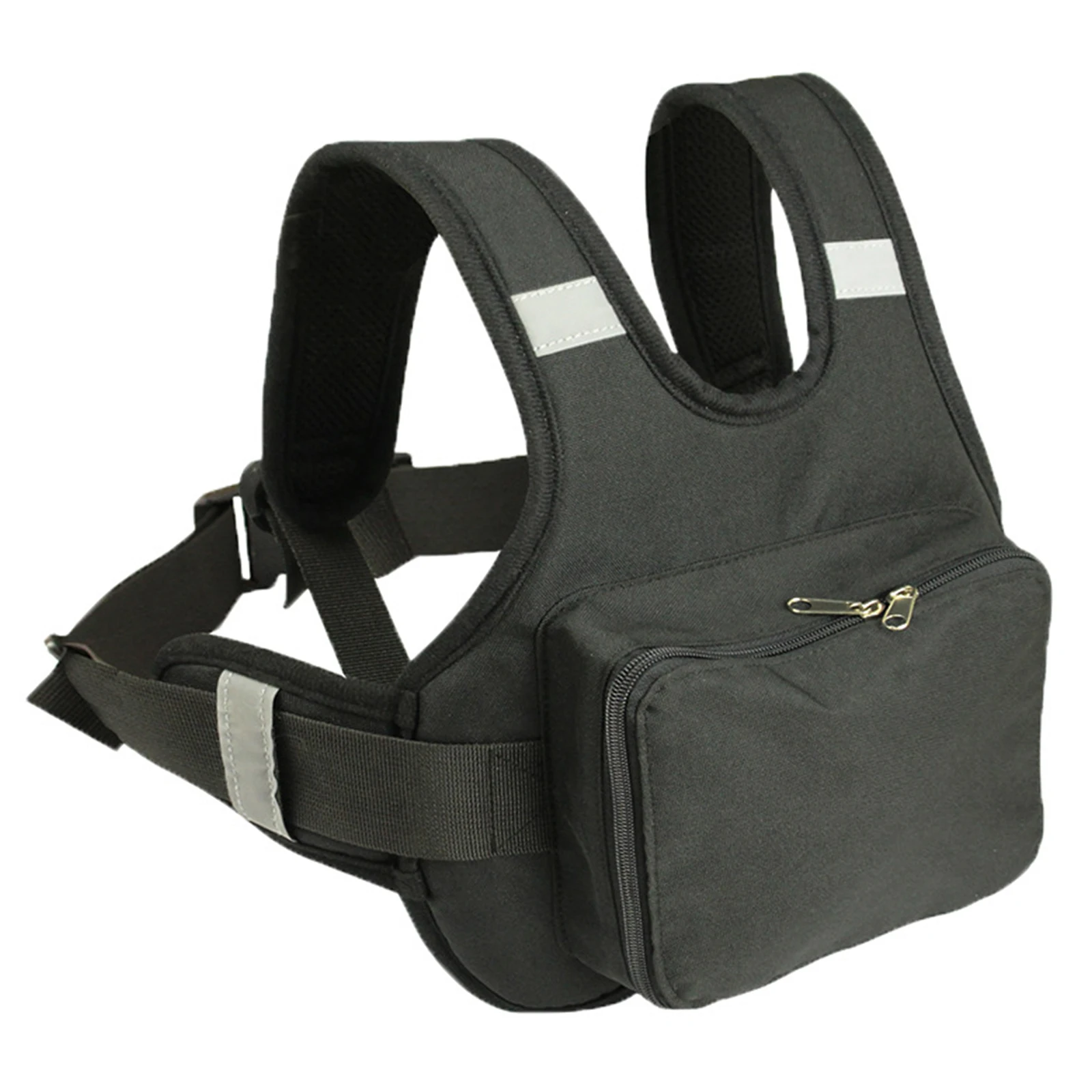 

Universal Motorcycle Safety Belt for Kids with Storage Bag Rear Seat Grab Handle Strap Harness Adjustable Reflective Strip