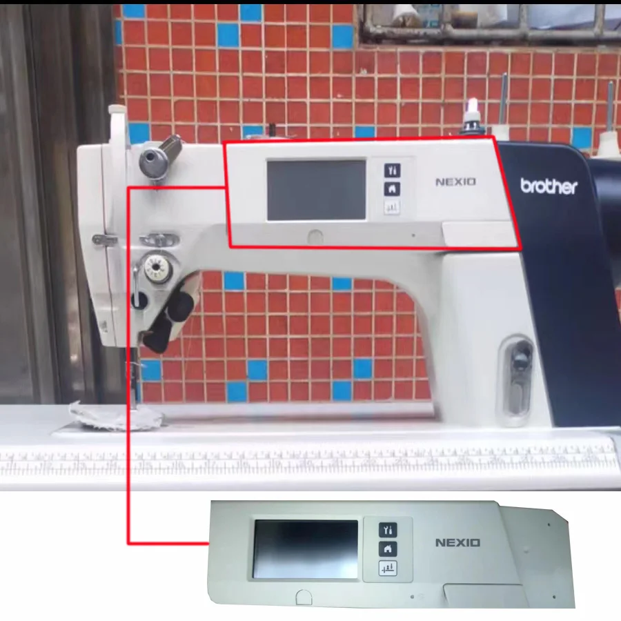 

Оригинал, подходит для швейной машины NEXIO 7300A, панель ЖК-дисплея, ремонт и замена панели ЖК-экрана, бесплатная доставка