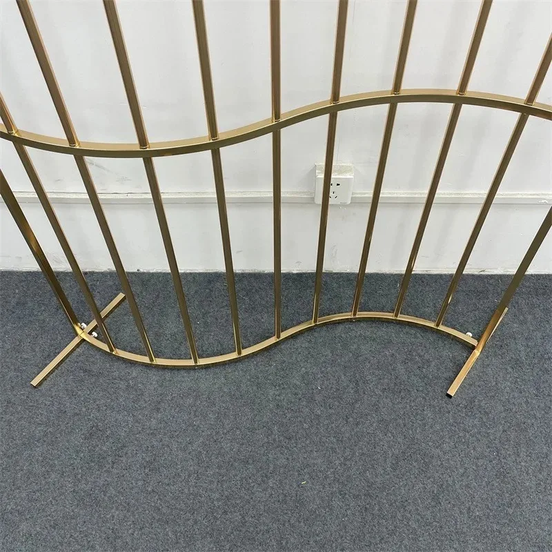 Металлический свадебный арка подставка для воздушного шара фон с блестящим