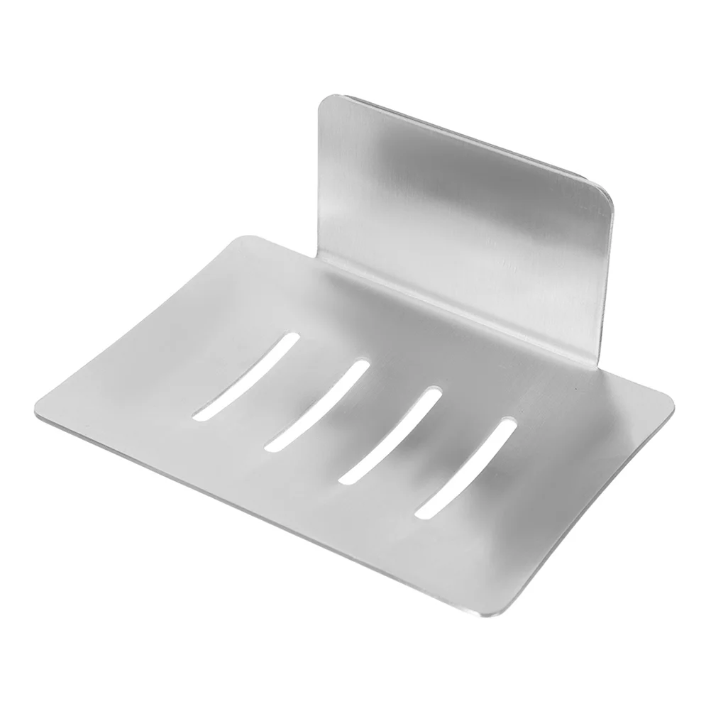 

No-Punch Soap Dish Desktop Holder Kitchen Shelf Sink Suction Cup Bathroom Organizer Shower Wall-mounted