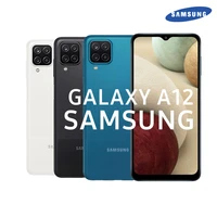 Samsung Galaxy A12 A125F 6 5  4GB RAM 64GB ROM Cell phone Camera 48mp Fast Charger Dual SIM Android Smartphones Global Version