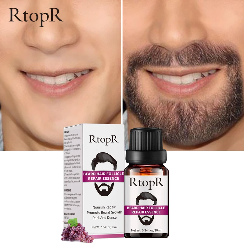 RtopR волосяной фолликул ремонт масла Для мужчин для укладки волос масло усов роста