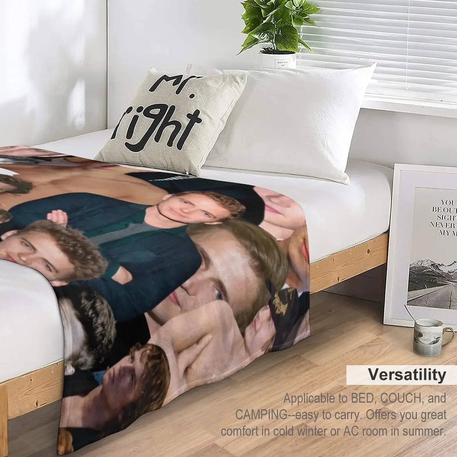 Фланелевое одеяло Hayden Christensen