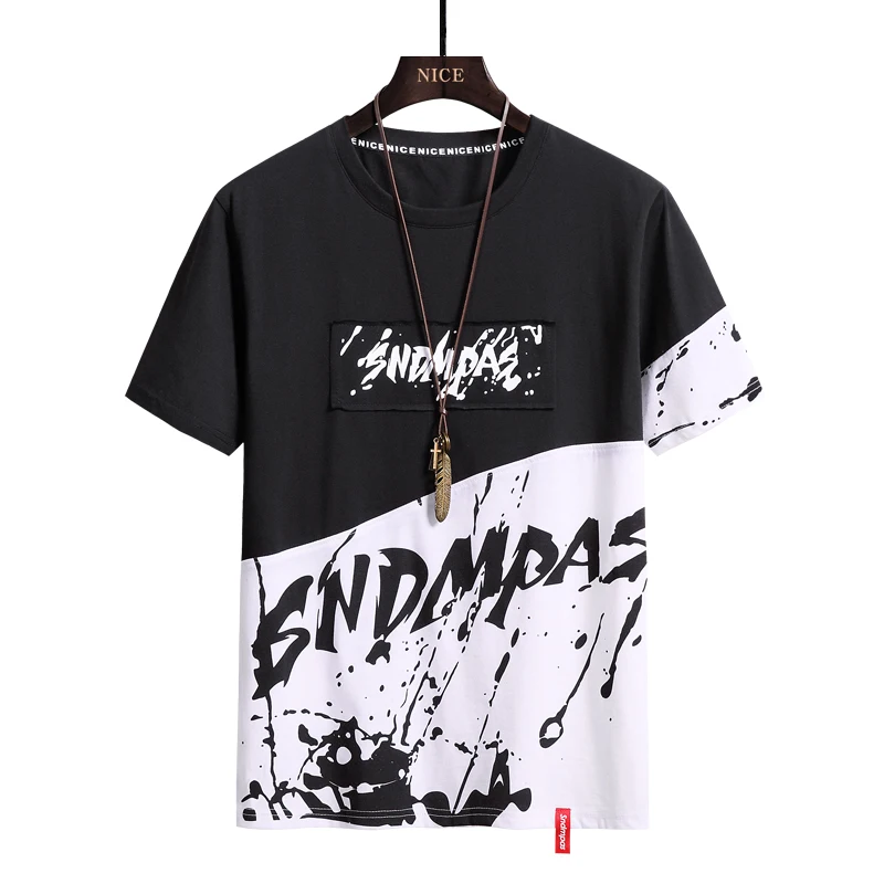 

Summer New Fashion T Shirt Men Print Tshirts Hip Hop T Shirts Man Casual Clothing Mens Top Oversized Tops Tee Plus Size 9XL