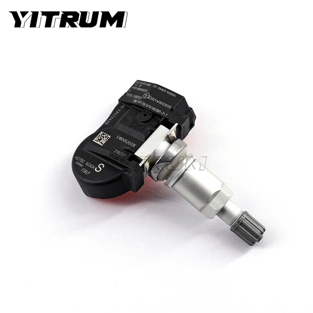 Датчик давления в шинах YITRUM 40700-4GA0A, TPMS датчик для Infiniti Q50 2013-2015 Nissan Skyline 2014-2019 40700-4GA0B S180052037C
