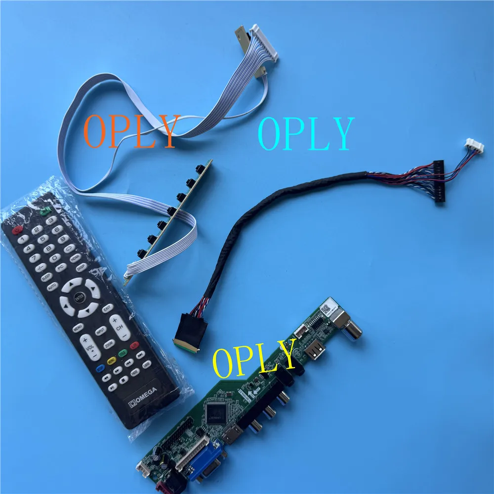 Фото HDMI-совместимый комплект контроллера RF USB для телевизора с экраном N173HGEN173HGE-L11 N173HGE-L21 1920X1080 17.3