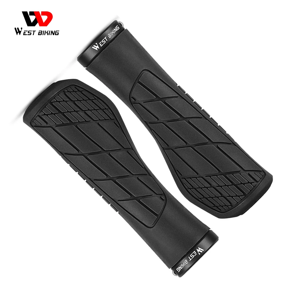 

Bike Grips MTB Bike Silicone Handlebar Grips Bicycle Single Locking Anti-Slip Comfortable Handlebar Grip Cover for Mountain