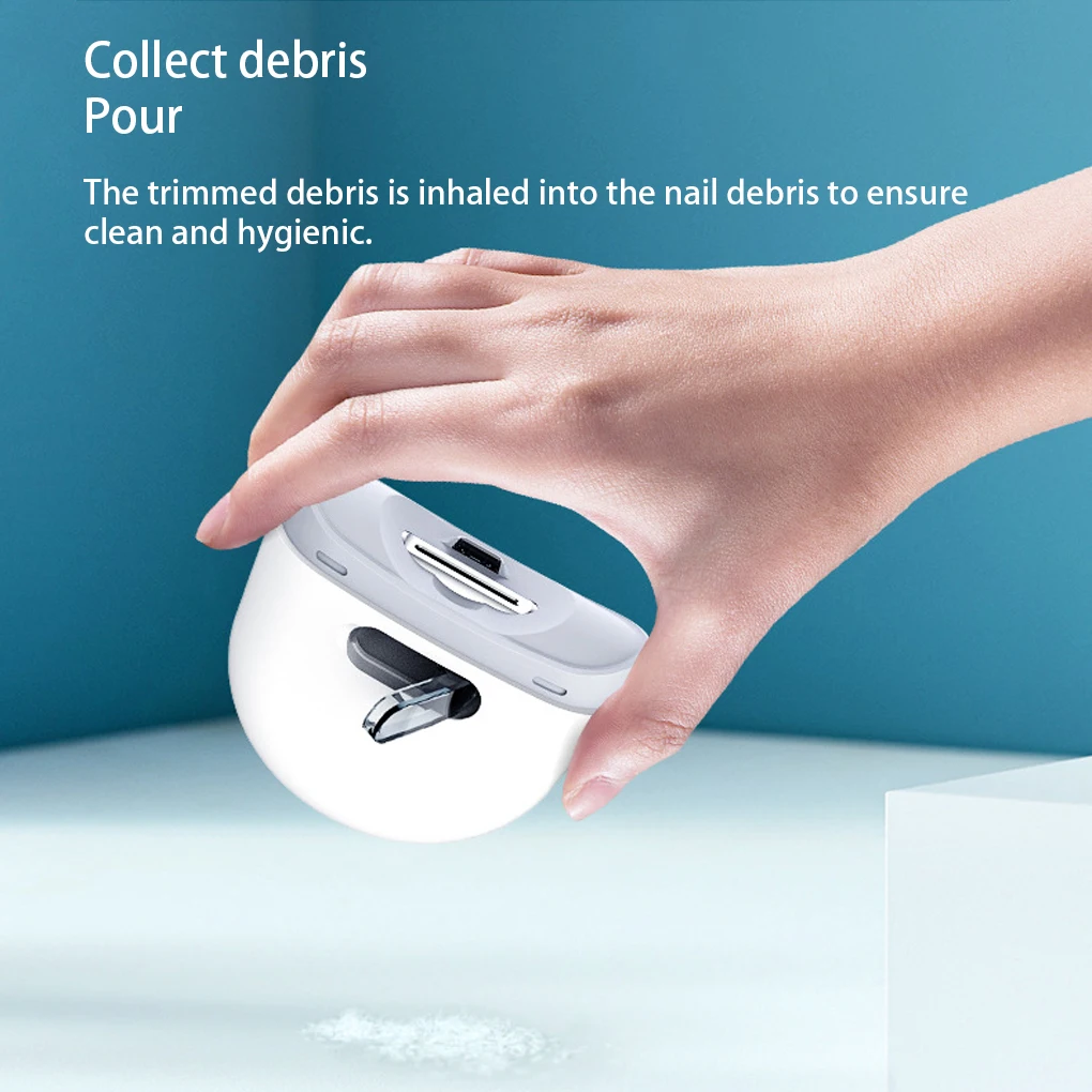 

Nail Clipper Fingernail Cutter Auxiliary Lighting Debris Storage Nails Scrapers Seniors Adult Home Children Travel