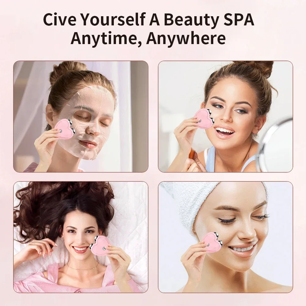 Электрическое устройство для лифтинга лица роликовый массажер микро-ток