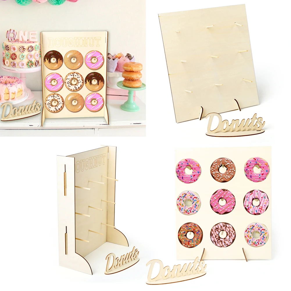

Donut Display Stand Wedding Kids Birthday Party Baking Dessert Decoration Tableware Donuts Racks Donuts Stands Holder