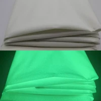 glow in the dark cotton solid color a4 fabric for diy handmade craft sewing clothing hair accessories supplies