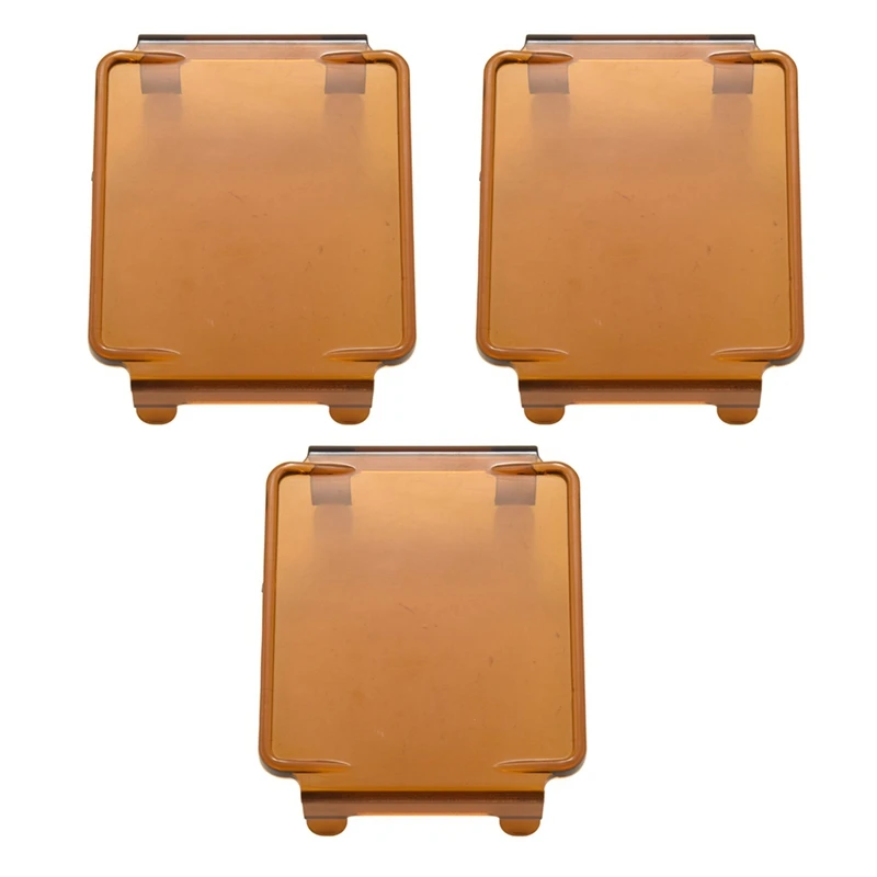 6 шт. трехдюймовые фонарики квадратные из поликарбоната