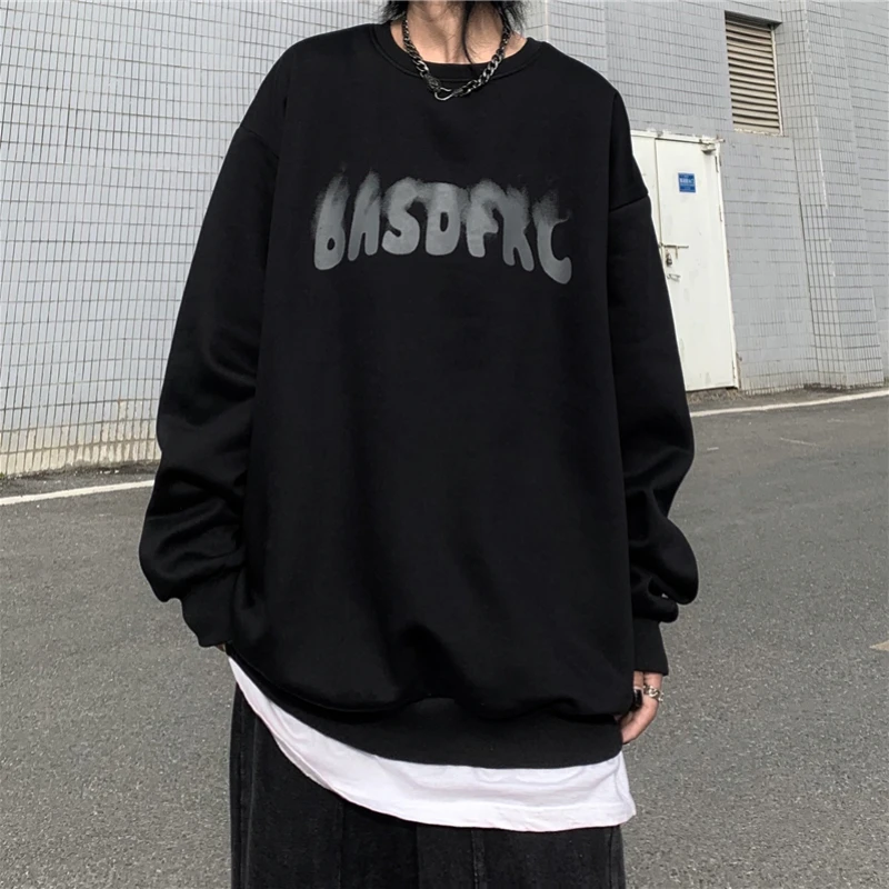 Футболки мужские с длинным рукавом и круглым вырезом модные зимние бархатным