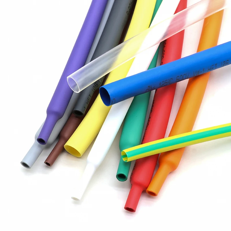1M 2:1 Heat Shrink Tubing Dia1 2 3 4 5 6 8 10 12 14 16 18 20 22 25 30 35 40 45 50 60 70 80mm Polyolefin Cable sleeve shrink tube