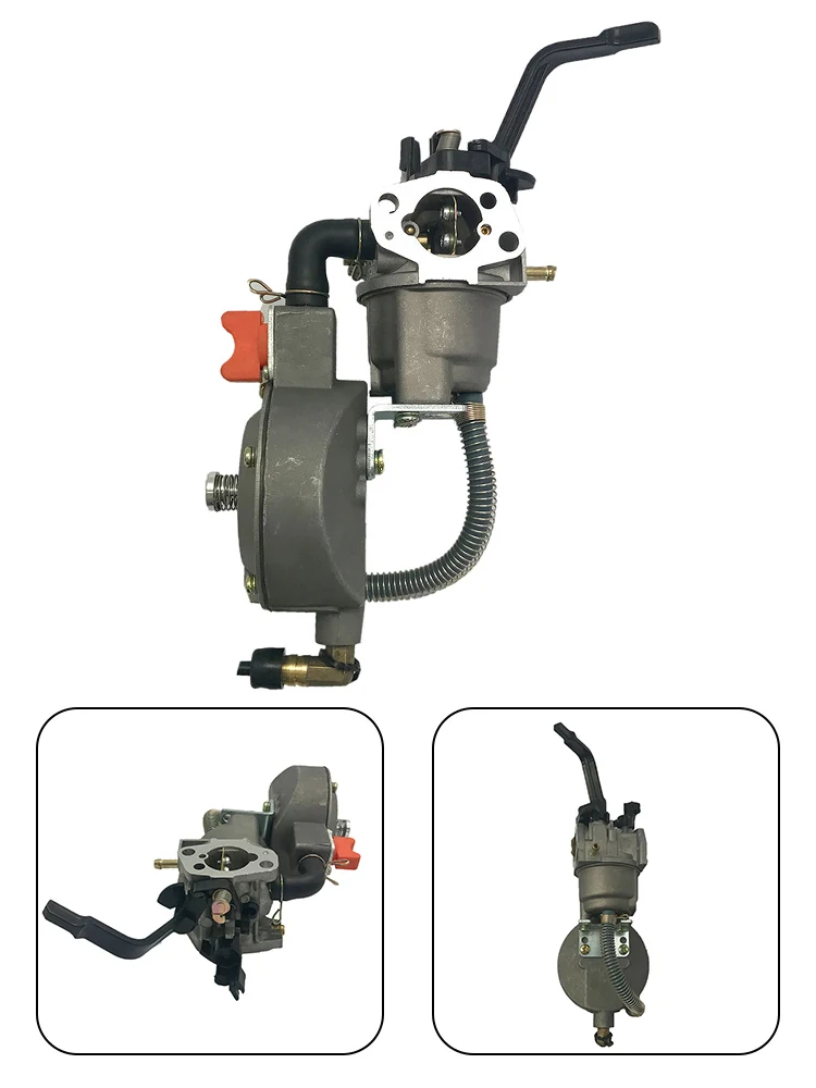 

Dual Fuel Carburetor LPG For Generator GX200 160 168F 170F Engine Vergaser 6.5-7.5 Hp High Quality Carburetor 3500 Watts Maximum