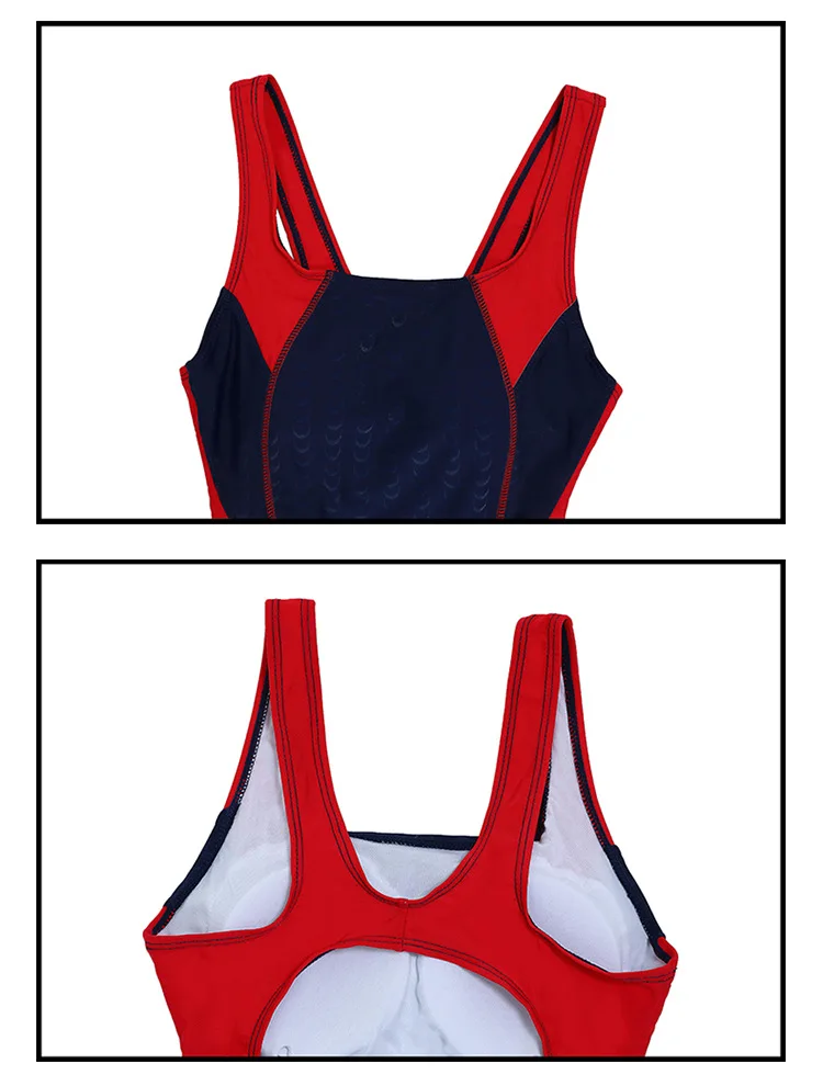 Women Professional One Piece Sexy Swimsuit Competitive Bodysuit Push Up Monokini Female Plus Size Quick Dry Beach Bathing Suit