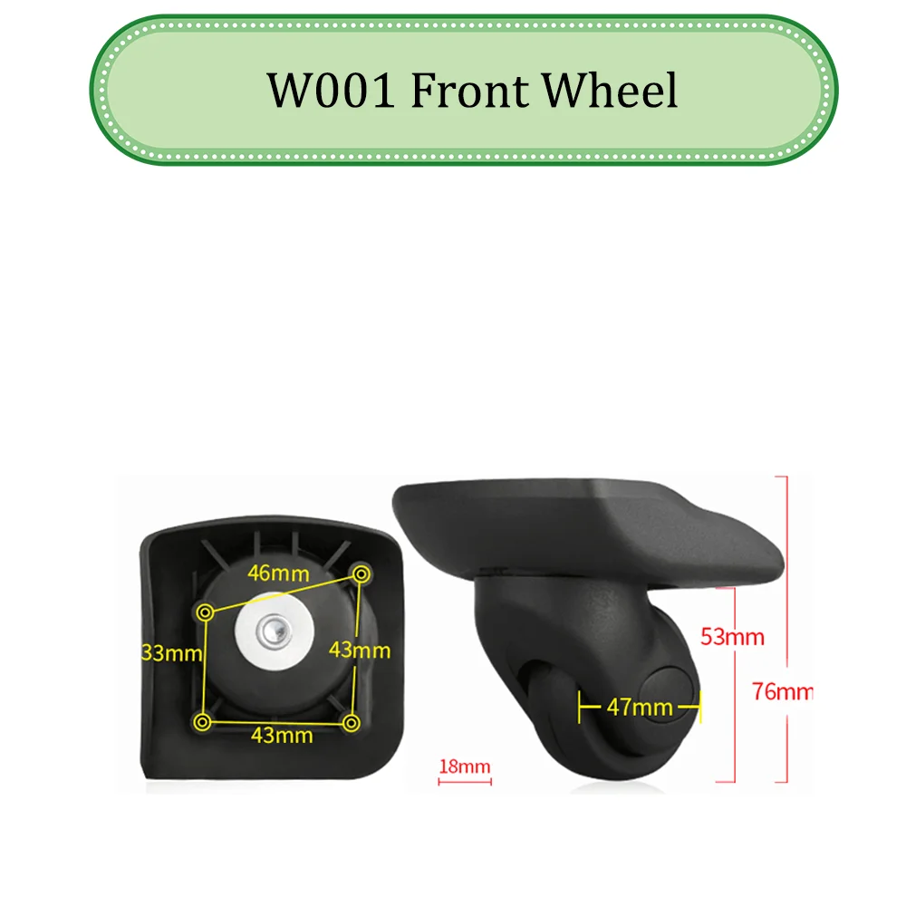 Универсальный сменный чемодан для OIWAS W001 бесшумный Гладкий амортизирующий