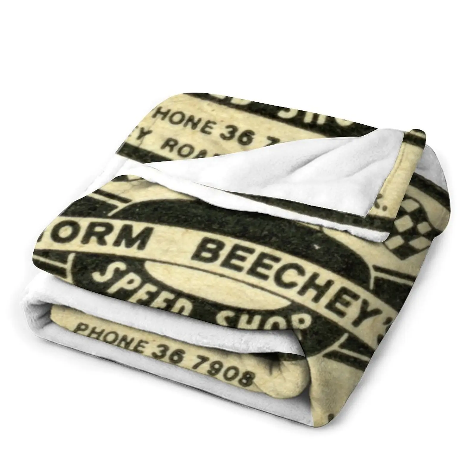 Stormin' Norm Beecheys Speed Shop Австралийское одеяло мягкое винтажное тепловое для